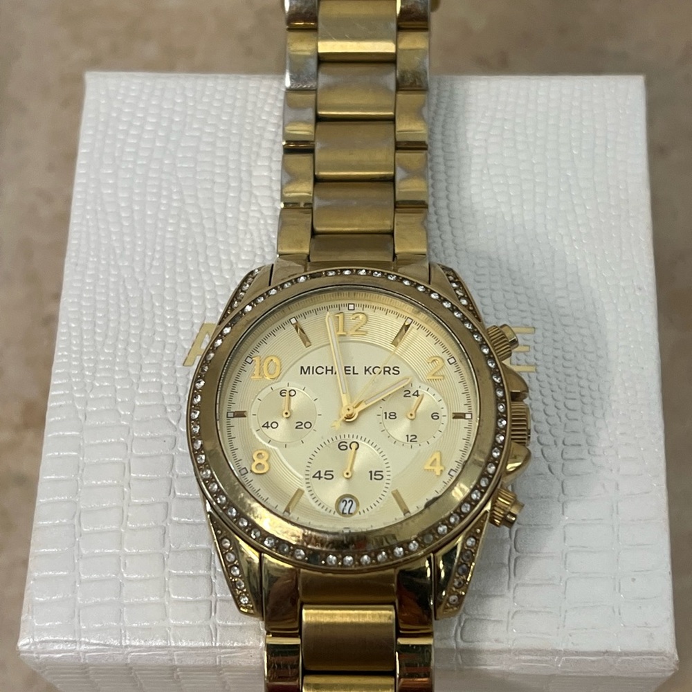 Micheal Kors Watch Gold Tone